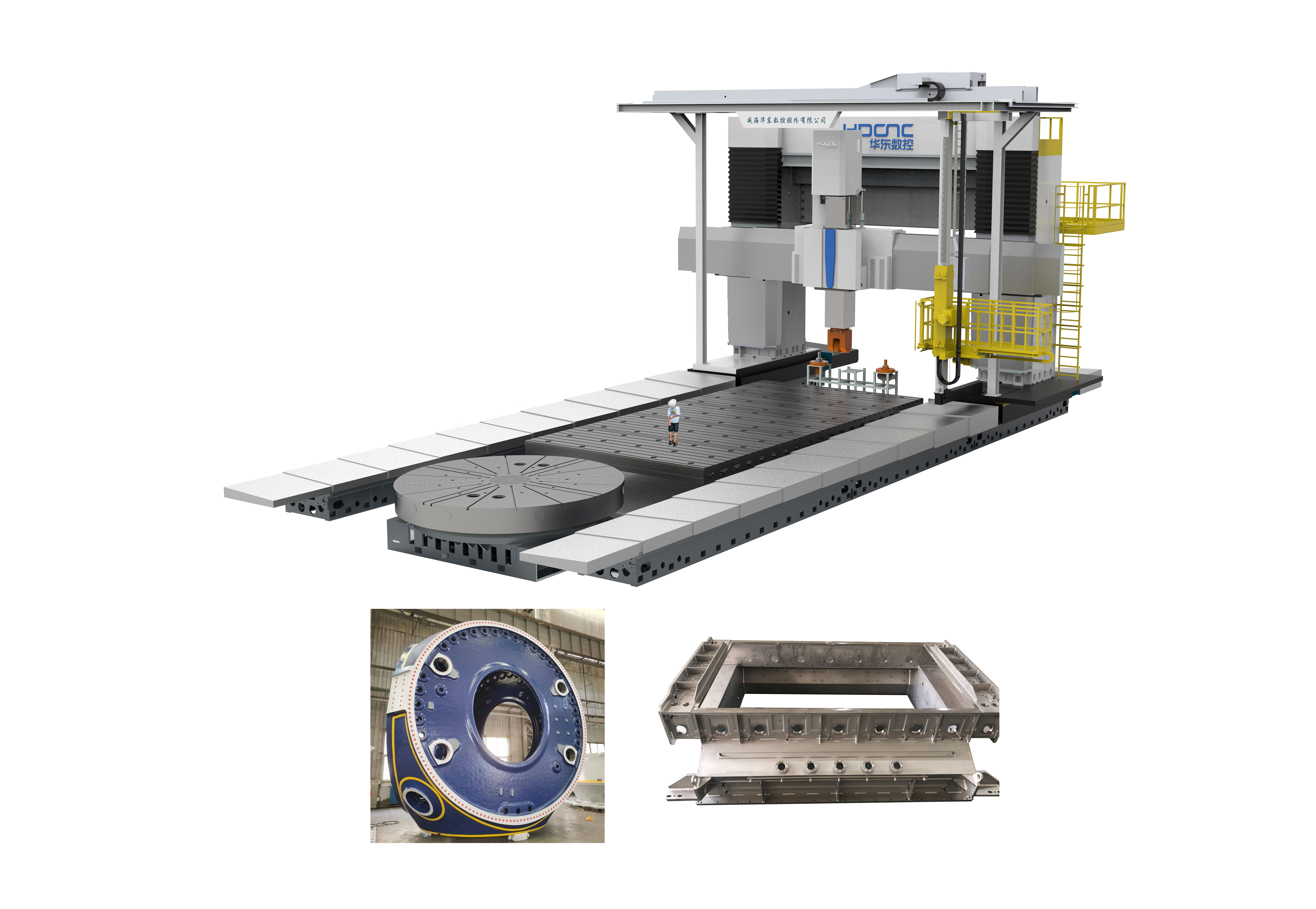 XKW28 -Serie CNC Moving Beam Gantry Moving Bohrung und Fräsmaschine