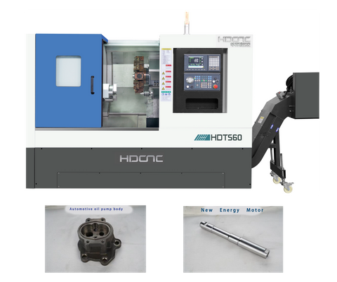 HDT -Serie Voll funktionaler Präzision CNC Drehmaschine