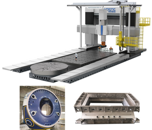 XKW28 -Serie CNC Moving Beam Gantry Moving Bohrung und Fräsmaschine