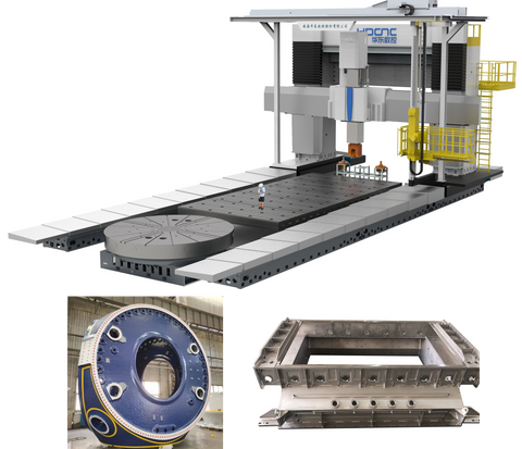 XKW28 -Serie CNC Moving Beam Gantry Moving Bohrung und Fräsmaschine